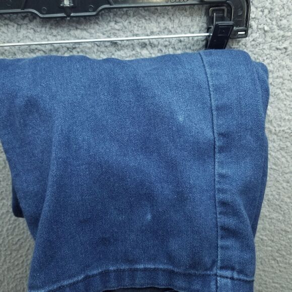 Catherines Women's 24W Sateen Stretch Blue Bootcut Jeans 45.5" 28.5" 14.5" - Picture 12 of 12